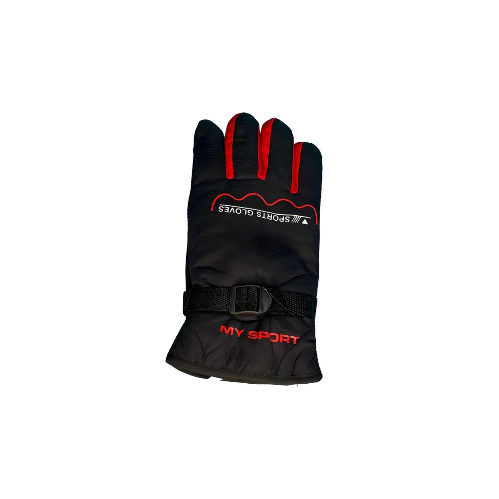 Rutschfeste Handschuhe für Motorradfahrer, Unisex-Handschuhe für Motorrad/Fahrrad, gefüttert, mit Verstellmöglichkeiten