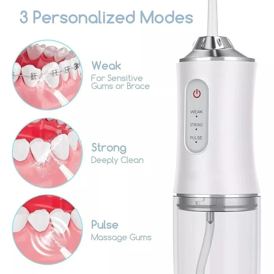 Irrigador Dental Oral Portátil Recarregável UB 220ml Promoção Limpeza …