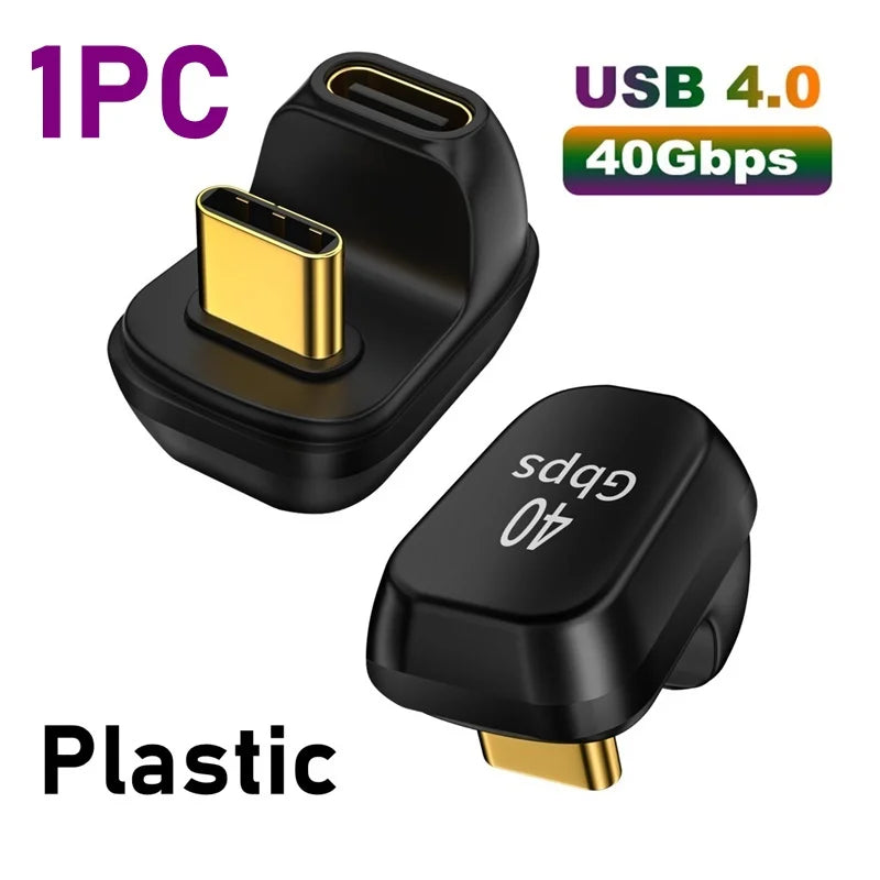 Carregador USB 4.0 PD 100W 8K 60Hz com conector para Macbook 40Gbps de alta velocidade
