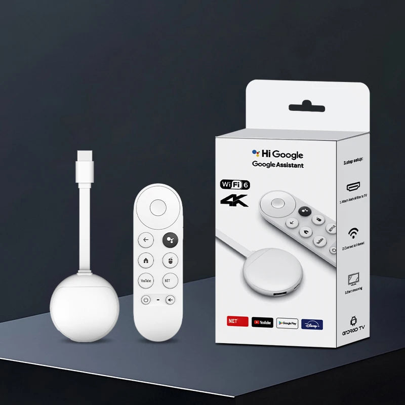 Android 14.0, Chip Allwinner H313 Quad Core, TV Box com suporte a comandos de voz.