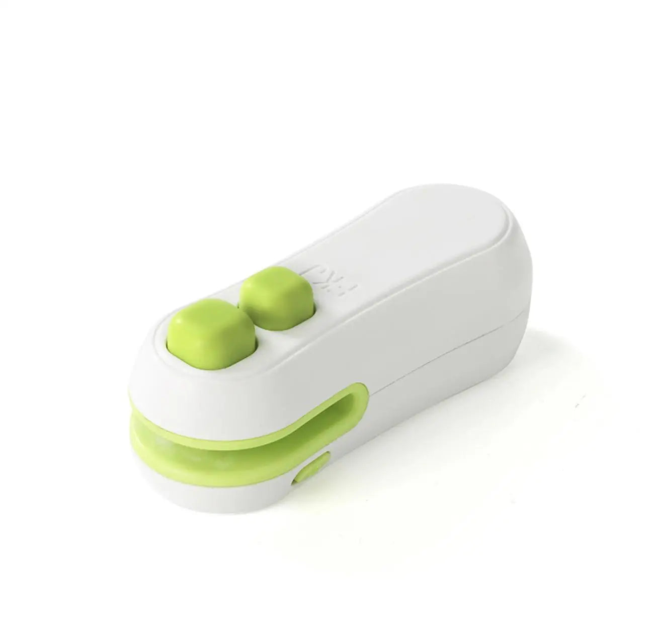 Seladora elétrica de sacos com aquecimento, carregamento USB e atração magnética.