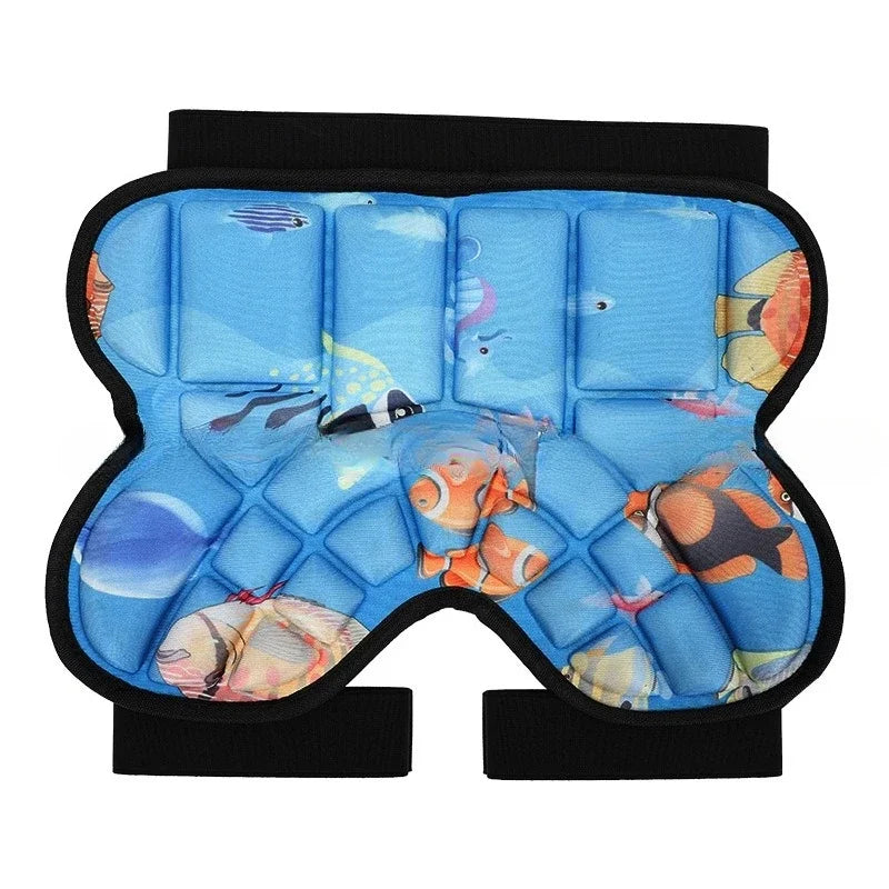Thickened Childrens Hip Protection Roller Skating  Protection Skiing Antifall Pad Childrens Sports Protective Gear Accessories