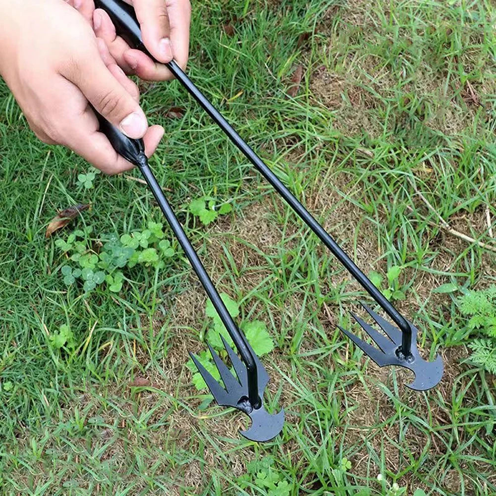 Garden Hoe Tool 2 in 1 Double Garden Hoe Cultivator Gardening Weed-Pul…