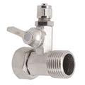 1 Válvula T para Sistema de Osmose Reversa para Adaptador de Água de Alimentação de 1/2" para 1/4" com Válvula de Fechamento