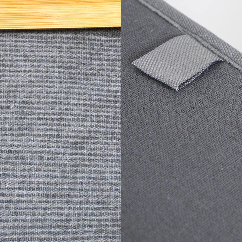 Cesto para roupa suja doméstica com tampa, cesto duplo para guardar roupa…