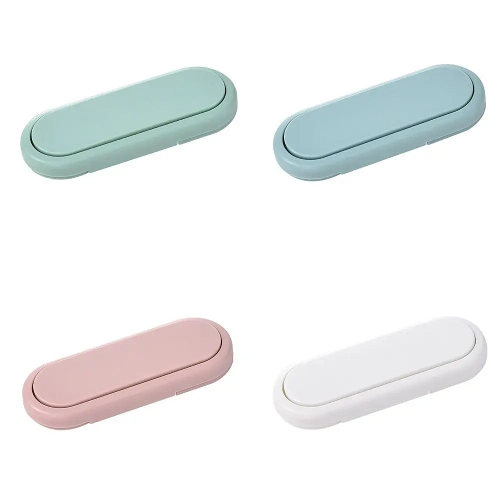 Children Security Protector Baby Safety Locks Plastic Solid Color Slot Locks Straps Multipurpose Protection Equipment