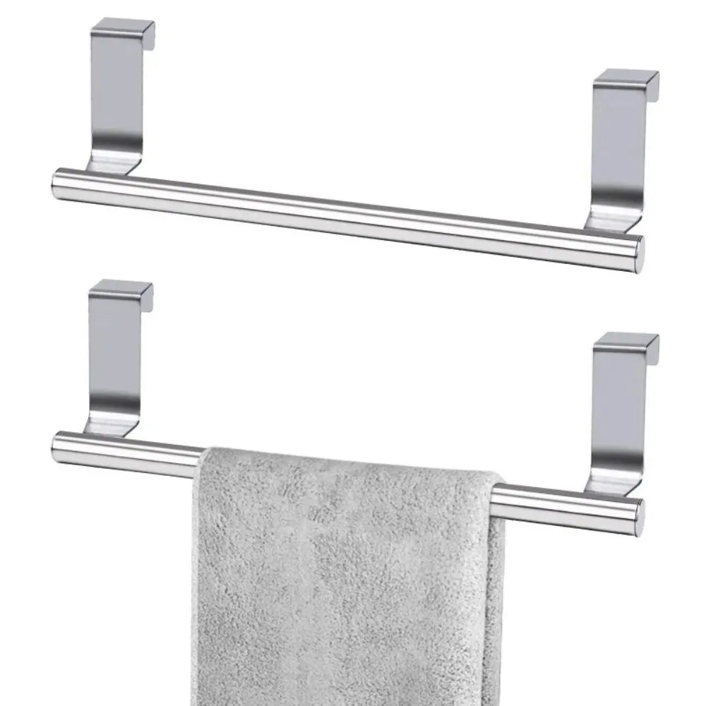 Suporte para pendurar em banheiro, cozinha, bar, utensílios de cozinha, toalhas e outros itens domésticos. Ideal para organizar utensílios e toalhas.