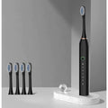 Escova Inteligente IPX7 Com 4 Cabeças Ultrassônicas à Prova Dágua