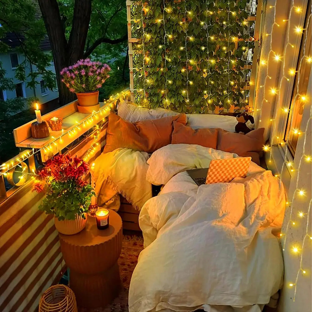 Luzes de Natal LED 5/10/20M 220V à prova d'água