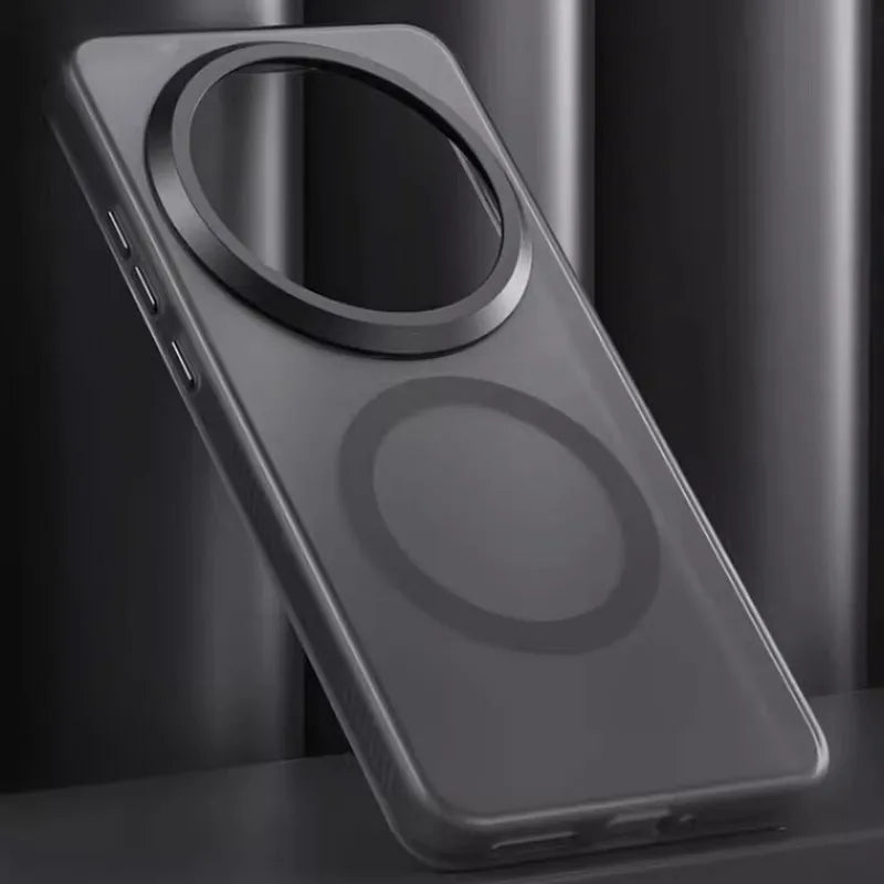 Capa magnética ELVEV à prova de choque em PC rígido fosco + TPU para Xiaomi 15 Ultra