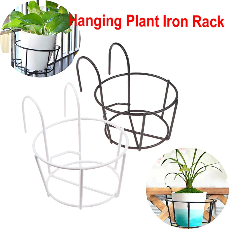 Garden-hanging-plant-iron-racks-balcony-round-flower-pot-rack-railing-…