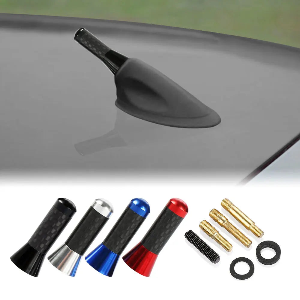 Antena de rádio automotiva de 3,5 cm para Peugeot, Fiat, Suzuki e outros veículos.