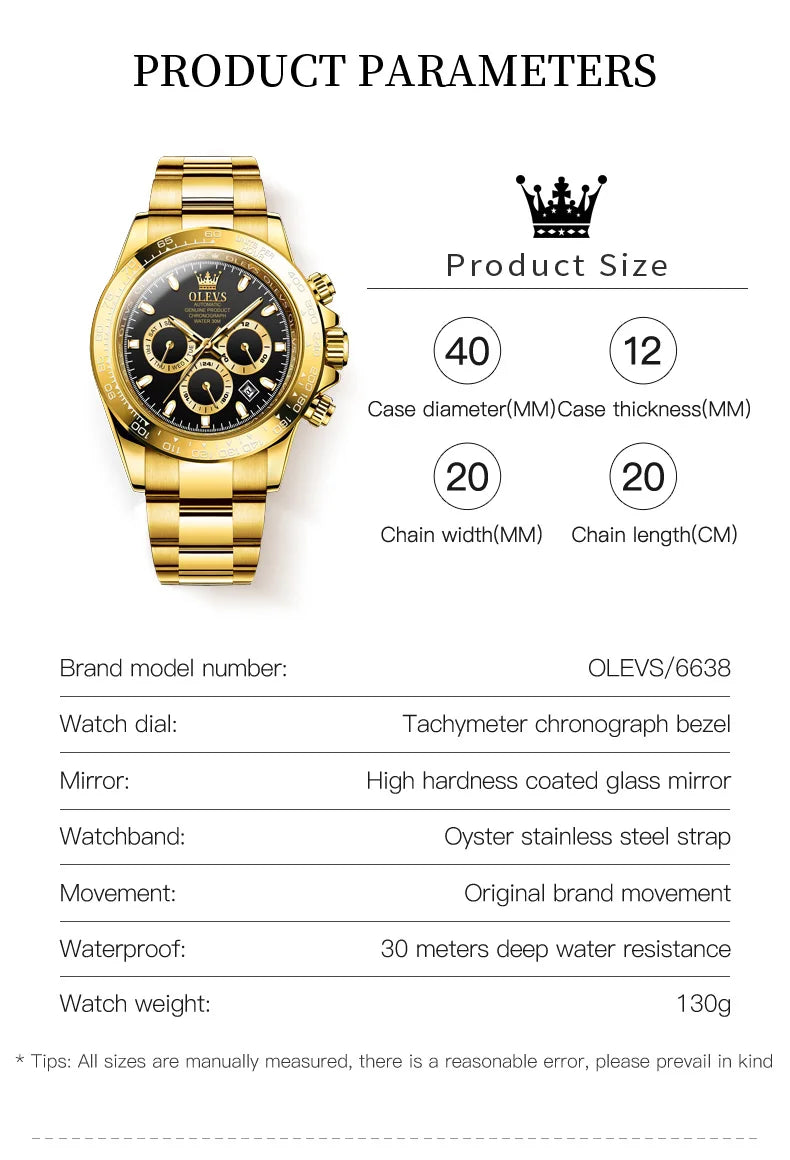 OLEVS 6638 Original