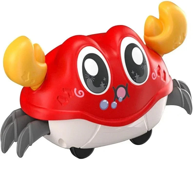 Brinquedo de caranguejo engatinhando para bebês, brinquedo sensorial para bebês que está aprendendo a engatinhar…