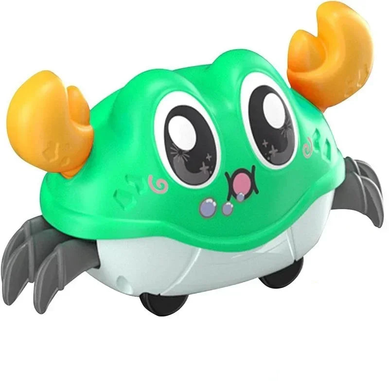 Brinquedo de caranguejo engatinhando para bebês, brinquedo sensorial para bebês que está aprendendo a engatinhar…
