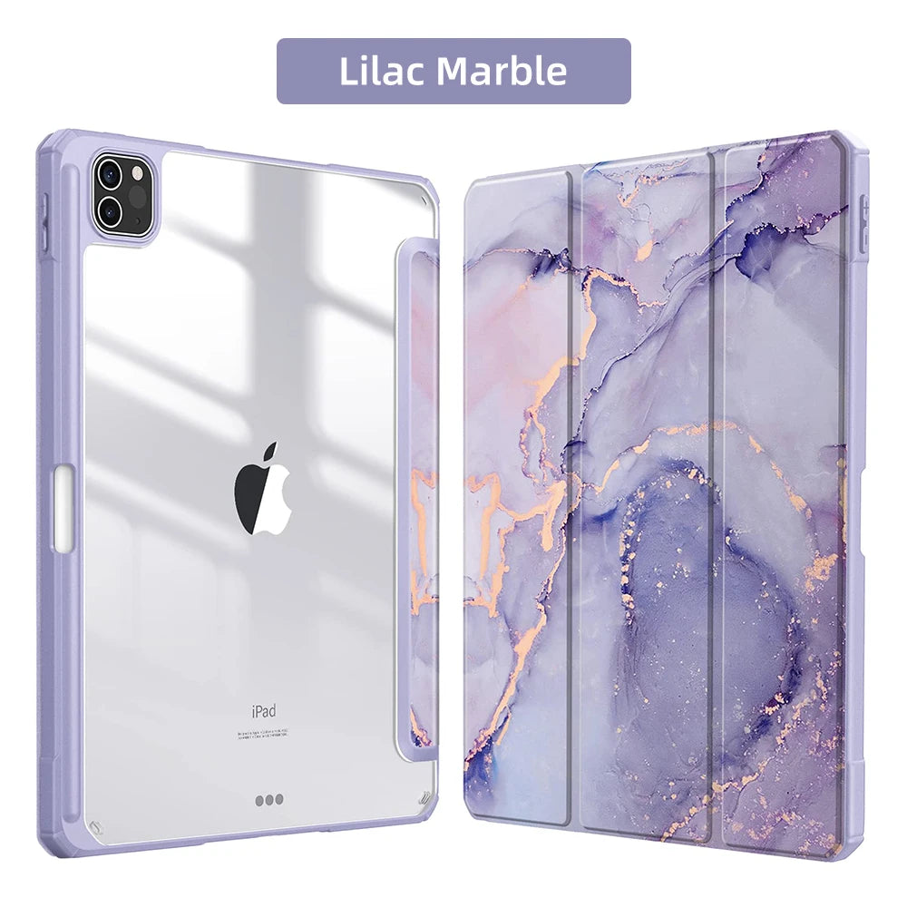 Capa para iPad para iPad 10ª geração, compatível com iPad Air 11, 13, M2, Pro 11, 13, M1, 10.2…