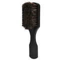 Escova de barba masculina com cerdas de javali, escova de cabelo para salão de beleza, pente para barbear com óleo…