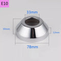 Conector de tubo de água em aço inoxidável (2 peças) 1/2" 3/4" 1" para torneira decorativa