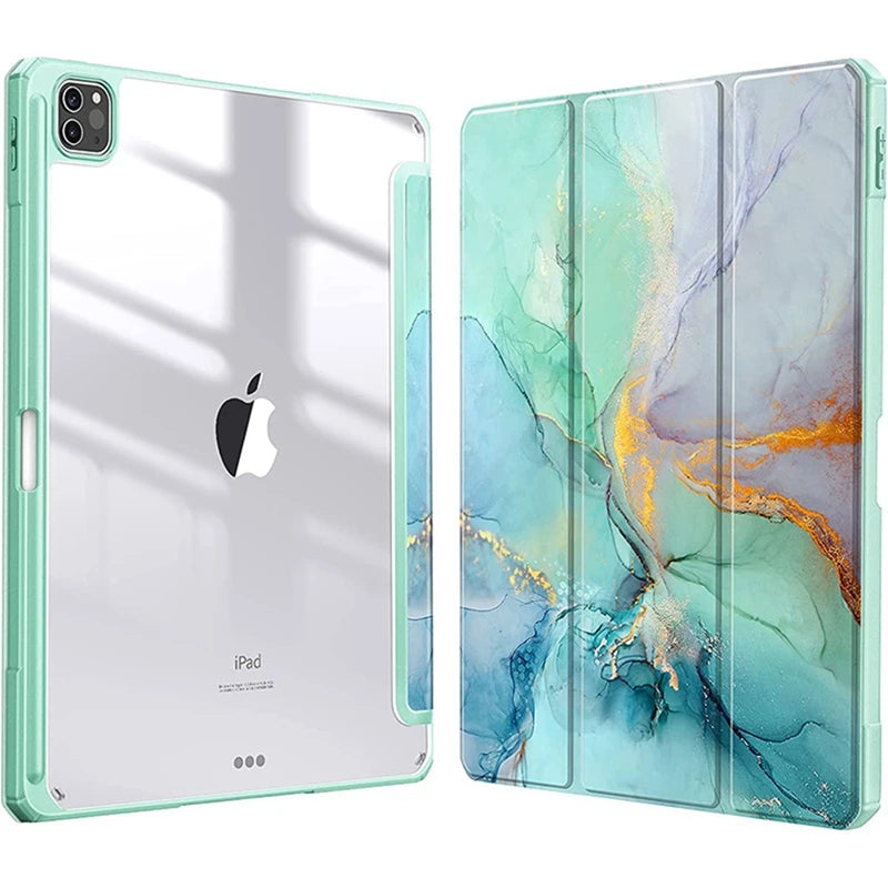 Capa inteligente em PU para iPad Air 4ª e 5ª geração, iPad 10ª geração e iPad Pro de 10,9 polegadas