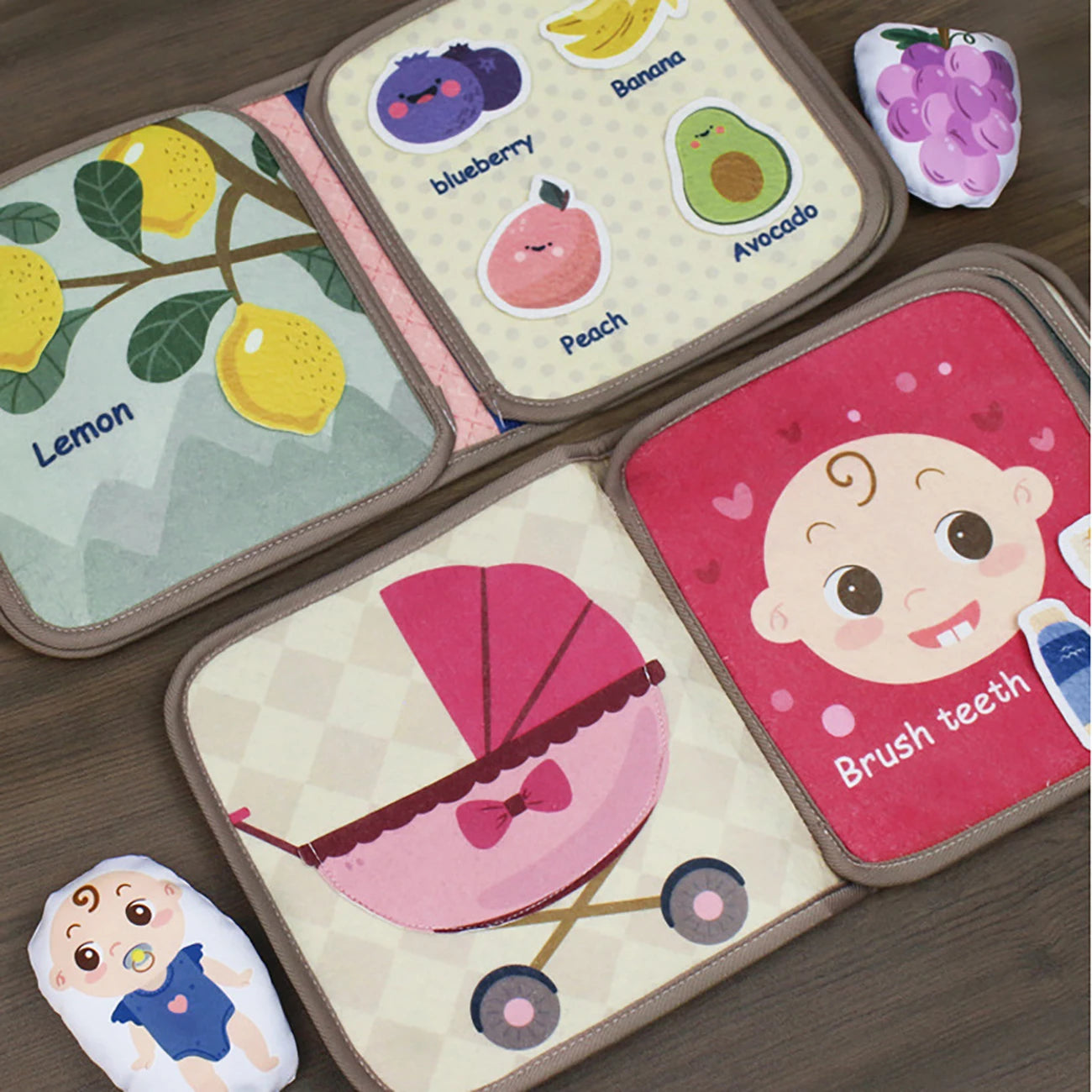 Livros para Bebês, Brinquedos, Livros de Pano, Jogos Educativos