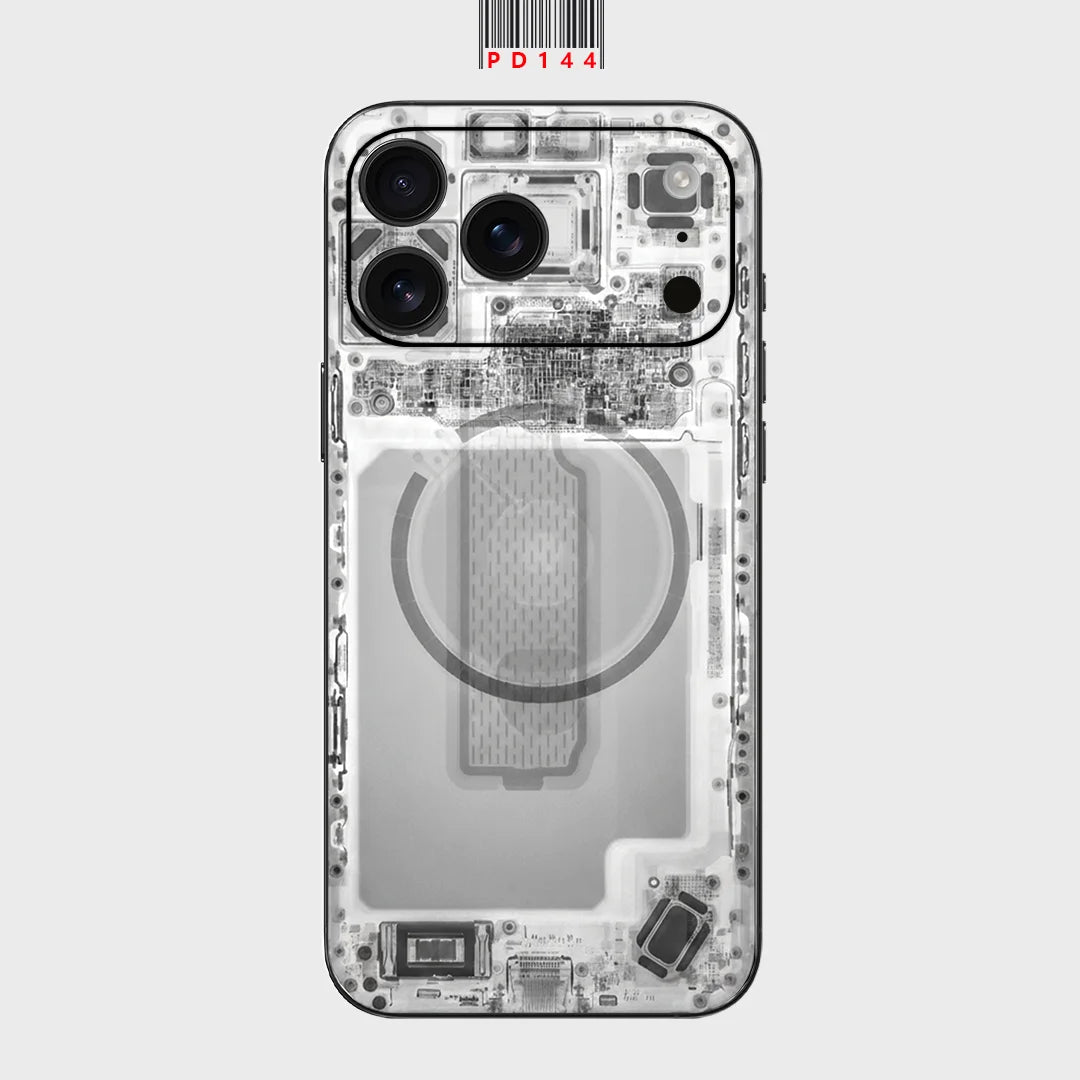 Adesivo de película protetora OscarSkinZ para iPhone 17 Pro, película traseira para iPhone 17 Pro.
