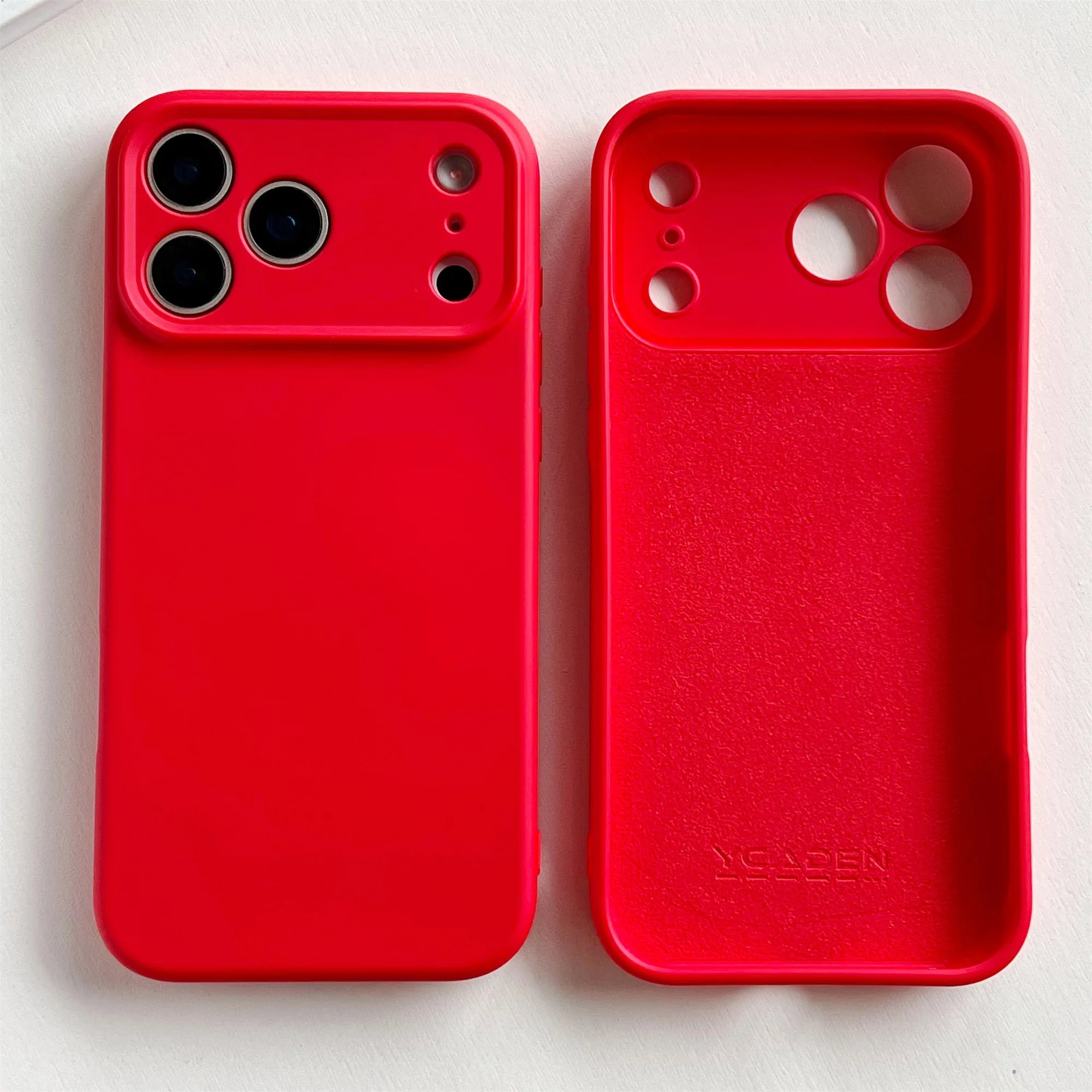 Capa protetora de TPU resistente a impactos para iPhone 17, 16 Pro Max, 17 Air, 16 e 15.