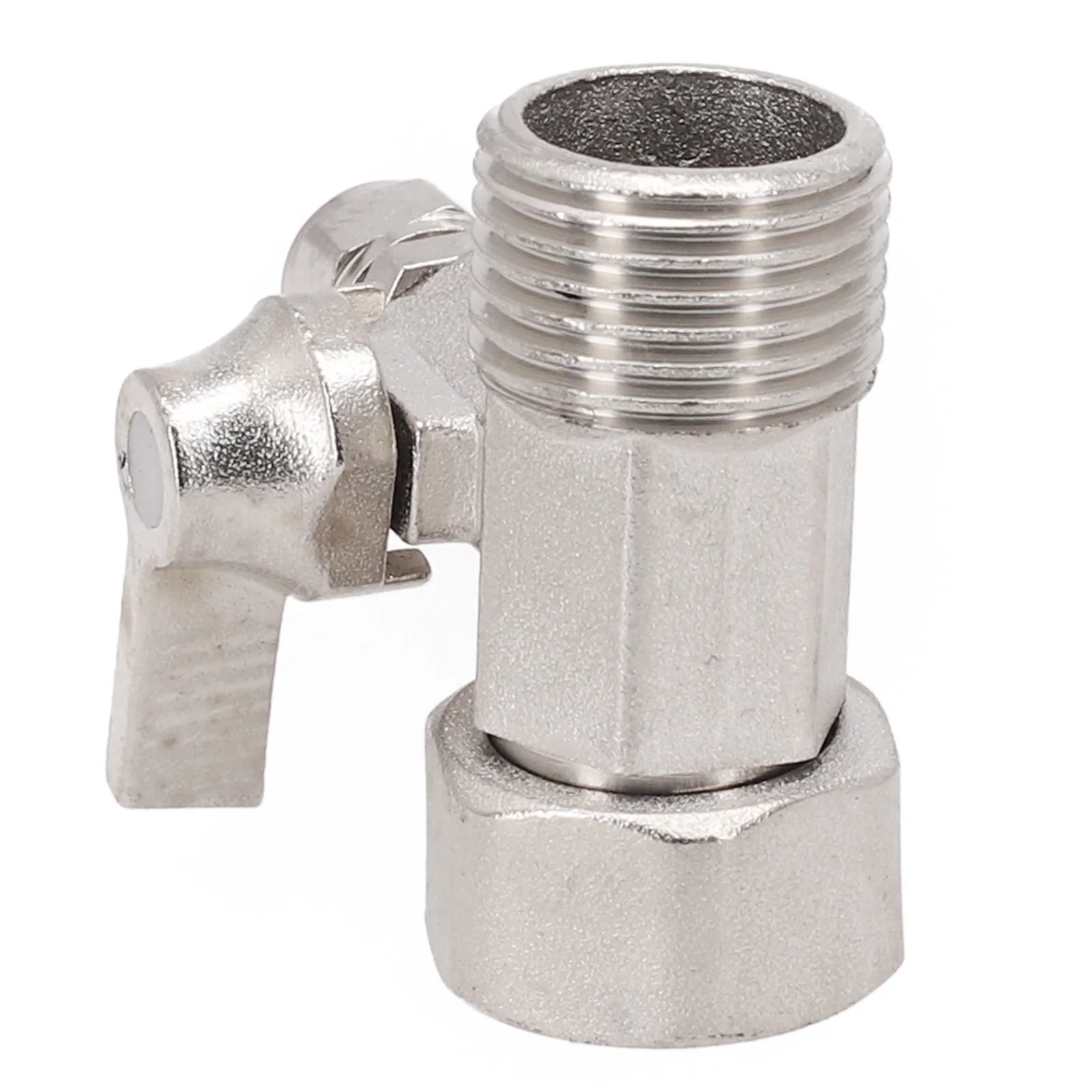 1 Válvula T para Sistema de Osmose Reversa para Adaptador de Água de Alimentação de 1/2" para 1/4" com Válvula de Fechamento
