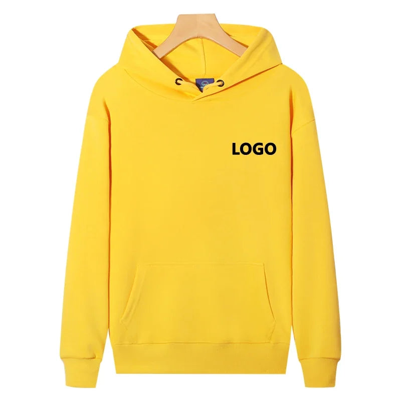 Moletom com capuz personalizado 60% algodão, estilo masculino, manga comprida, feminino…