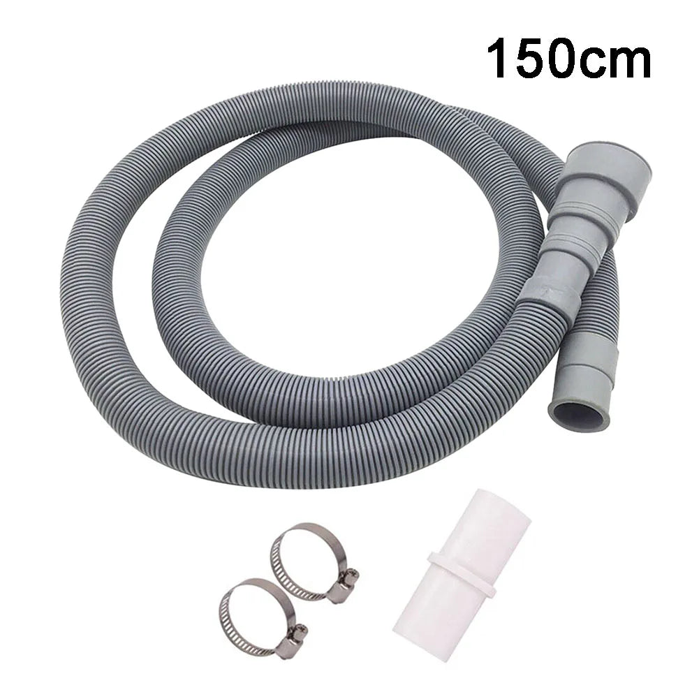 Kit universal de extensão de mangueira de drenagem para máquina de lavar roupa