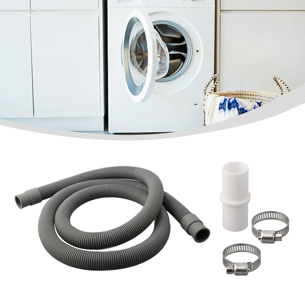 Kit universal de extensão de mangueira de drenagem para máquina de lavar roupa