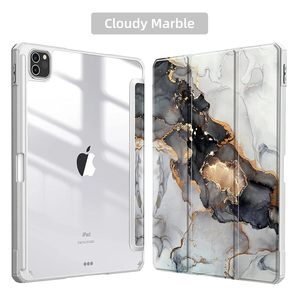 Capa para iPad para iPad 10ª geração, compatível com iPad Air 11, 13, M2, Pro 11, 13, M1, 10.2…