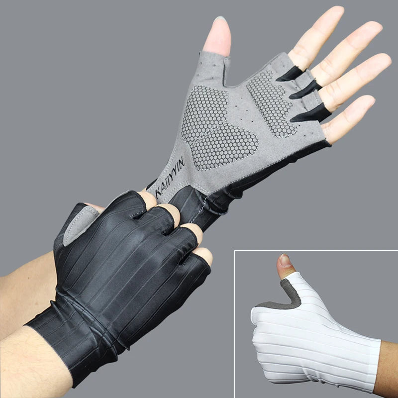 Sports Aero Radhandschuhe Herren Damen Fahrrad Handschuhe Pure Color Luvas Guantes Ciclismo