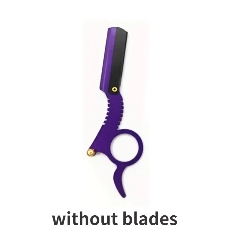 Navalha manual para barbear, aparar cabelo, barba e sobrancelhas…