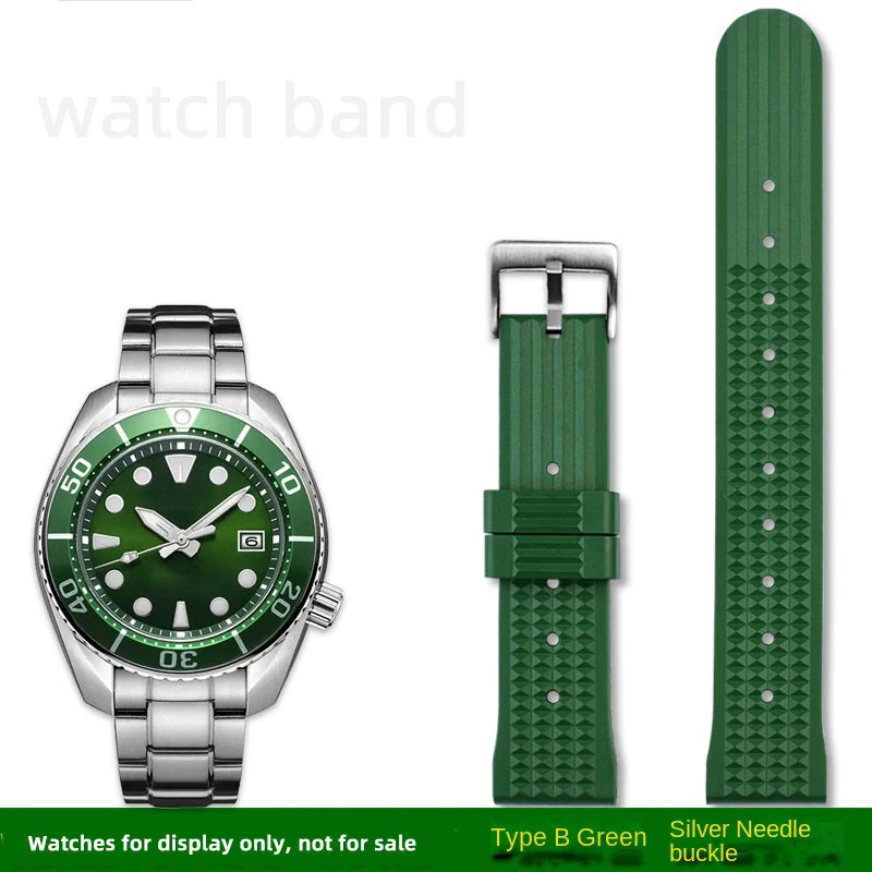 Pulseira de borracha de alta qualidade para relógios da série Seiko Ancestor MM PROSPEX