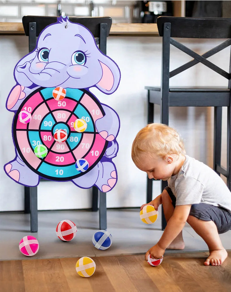 Brinquedos Montessori para Crianças de 2 a 4 Anos - Animais de Desenho Animado Dartrd…
