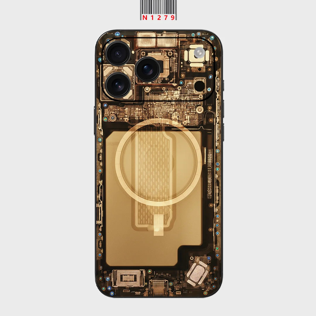 Adesivo de película protetora OscarSkinZ para iPhone 17 Pro, película traseira para iPhone 17 Pro.