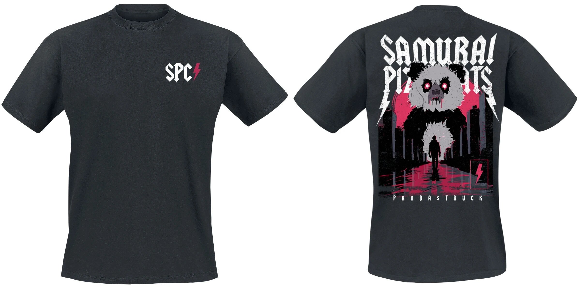 Camiseta Pantera Vulgar Display of Power Print, 100% algodão casual