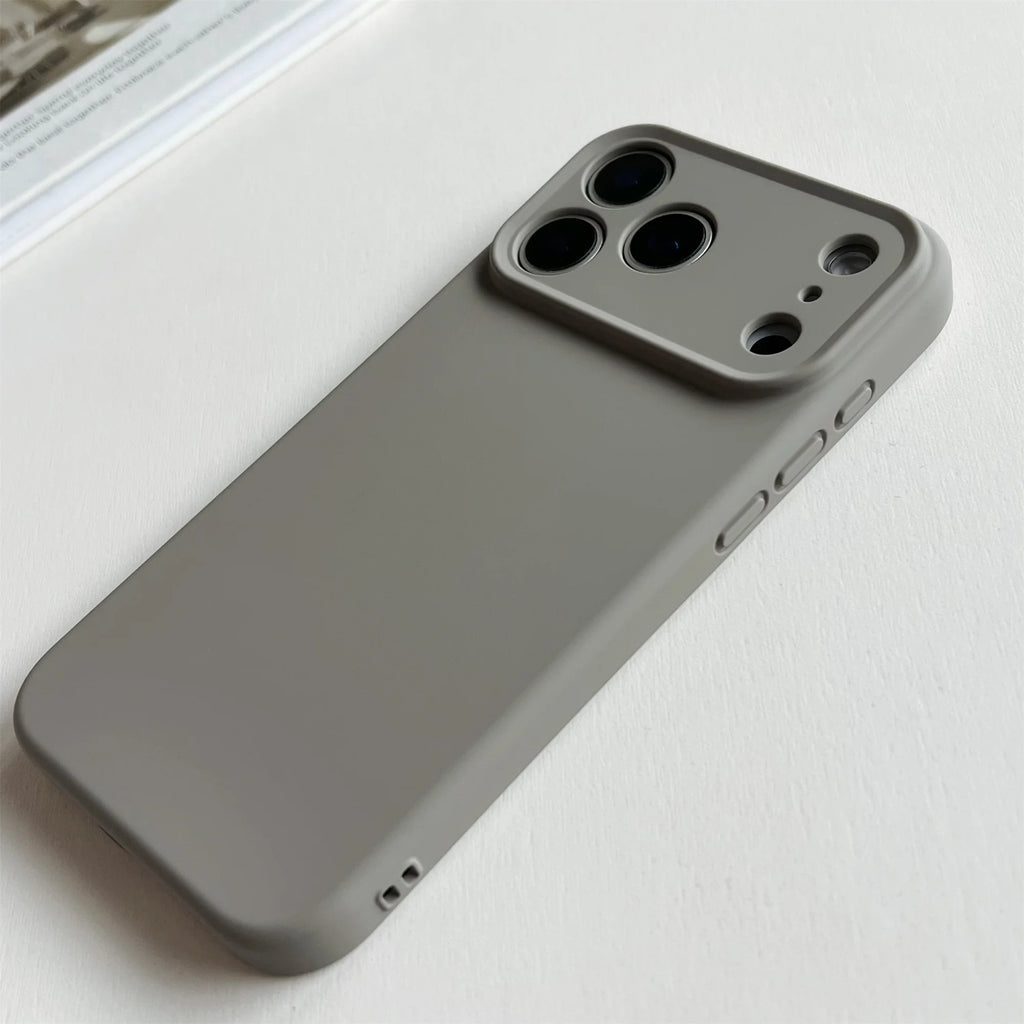 Capa protetora de TPU resistente a impactos para iPhone 17, 16 Pro Max, 17 Air, 16 e 15.