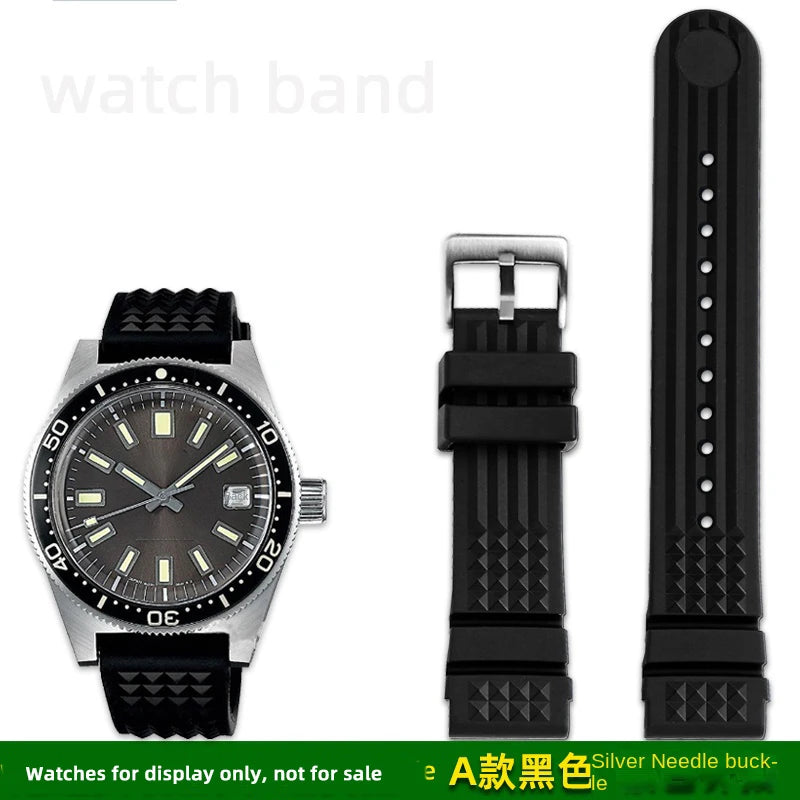 Pulseira de borracha de alta qualidade para relógios da série Seiko Ancestor MM PROSPEX