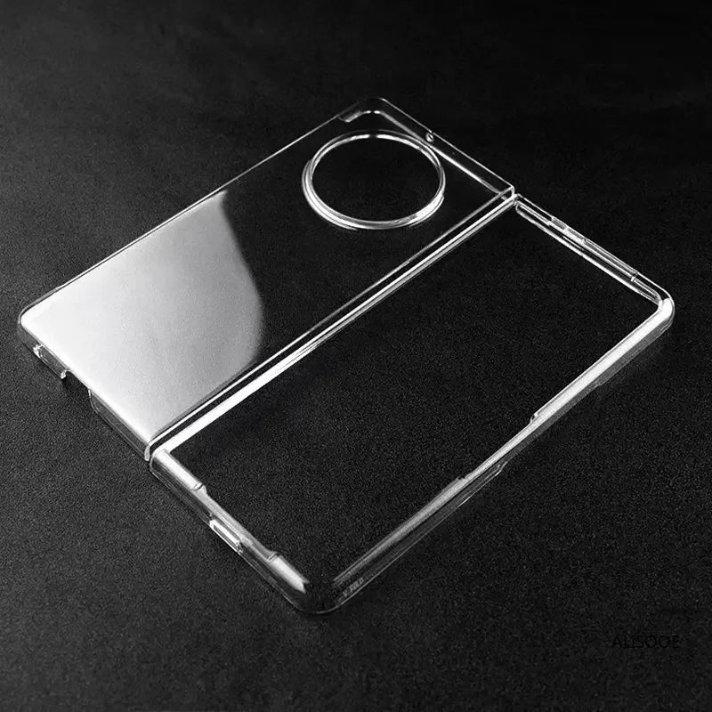 Capa transparente HD para Tecno Phantom V Fold, ultrafina e transparente