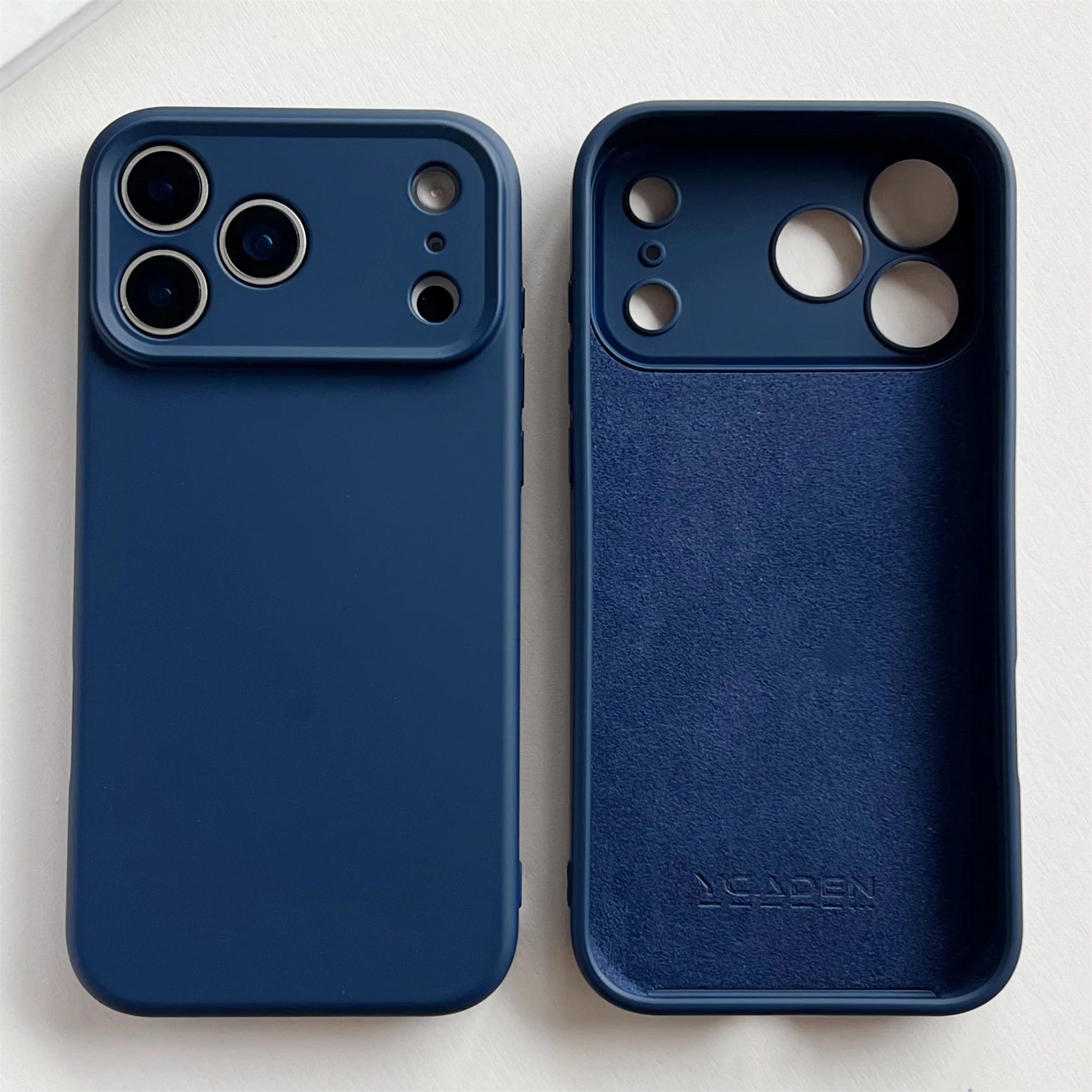 Capa protetora de TPU resistente a impactos para iPhone 17, 16 Pro Max, 17 Air, 16 e 15.