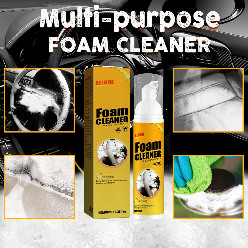 Limpador multiuso em espuma de 30ml para carros, produtos de limpeza automotiva…