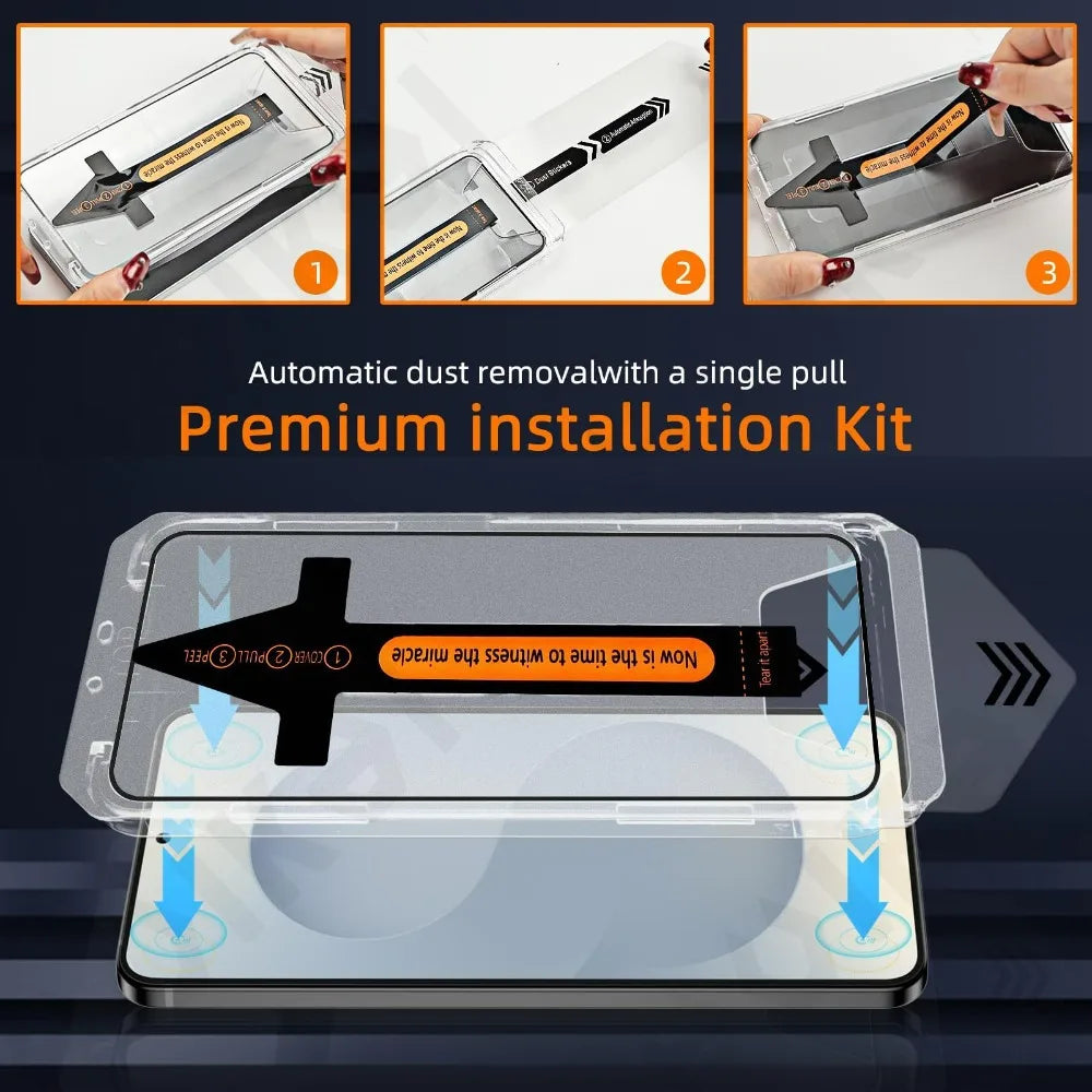 Kit com 2 unidades para instalação com um clique e sem poeira do Honor Magic 8 Pro Lite