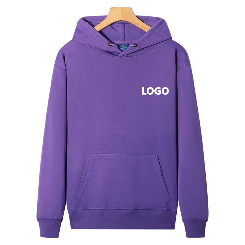 Moletom com capuz personalizado 60% algodão, estilo masculino, manga comprida, feminino…