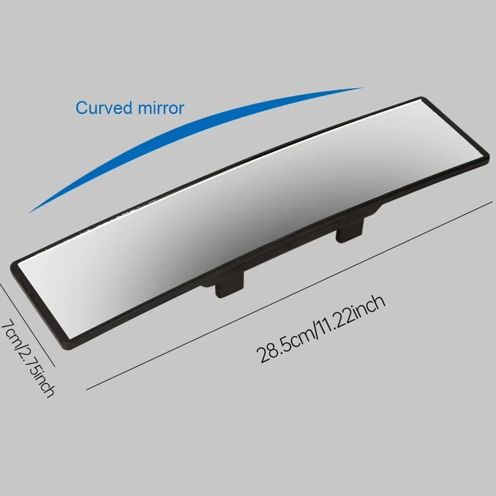 Espelho retrovisor interno para carro, espelho retrovisor convexo de grande angular.