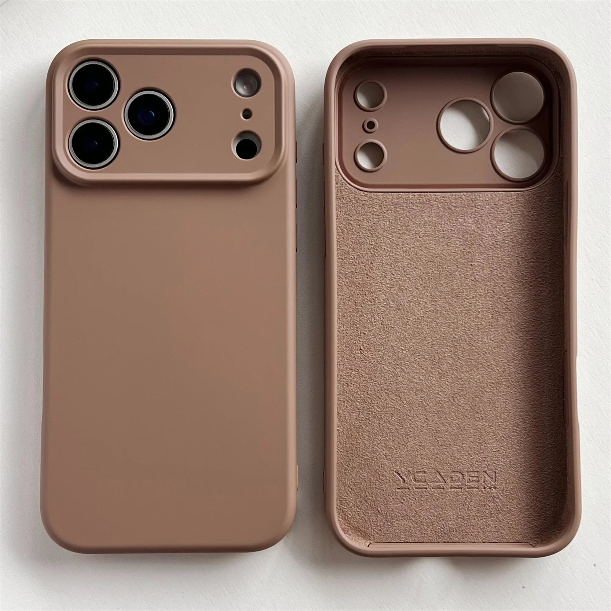 Capa protetora de TPU resistente a impactos para iPhone 17, 16 Pro Max, 17 Air, 16 e 15.