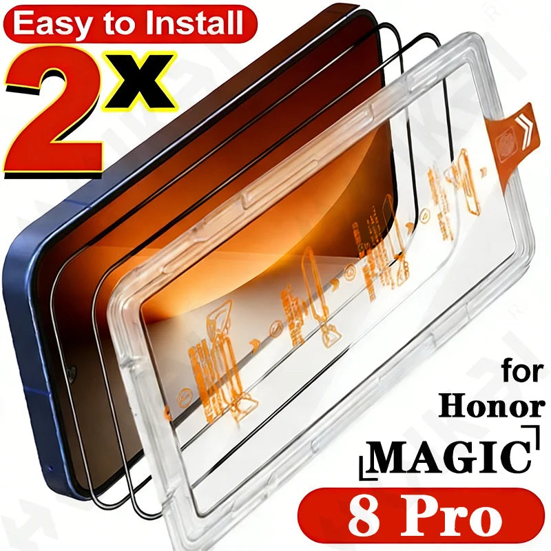 Kit com 2 unidades para instalação com um clique e sem poeira do Honor Magic 8 Pro Lite