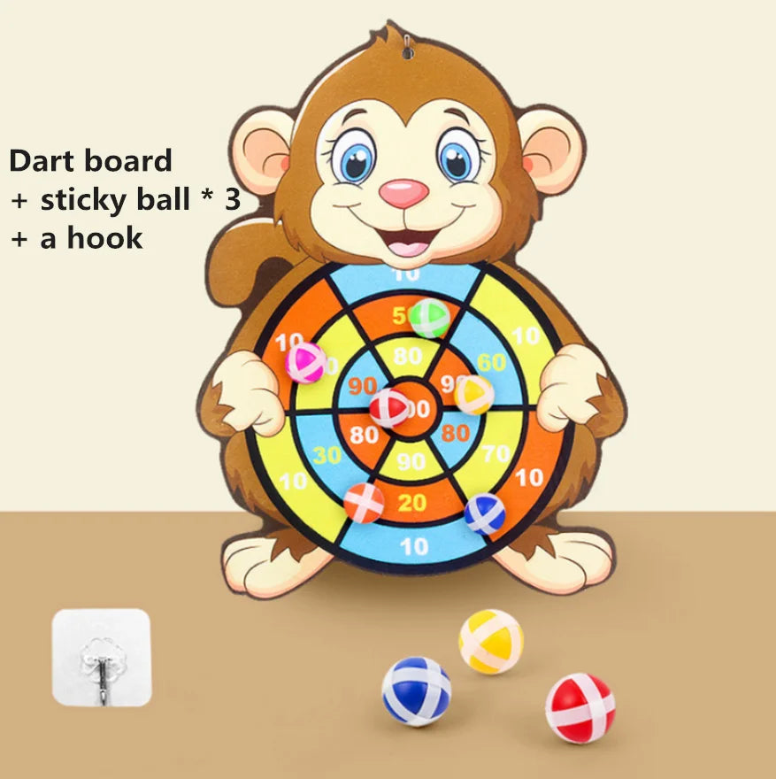 Brinquedos Montessori para Crianças de 2 a 4 Anos - Animais de Desenho Animado Dartrd…
