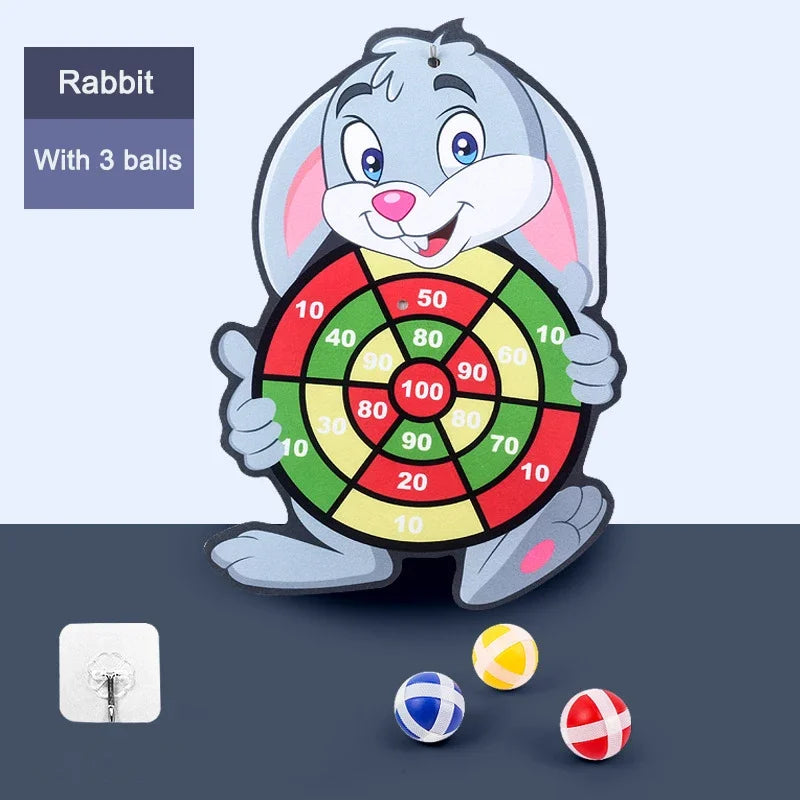 Jogo educativo de dardos, brinquedo para bebês, bola pegajosa, jogo de dardos para atividades internas…
