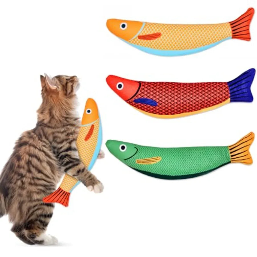 Brinquedos para Gatos com Catnip, Macios e Duráveis, com Chocalho